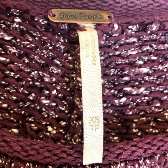 FREE PEOPLE UNDER YOUR SPELL SWEATER size XS - Picture 6 of 9